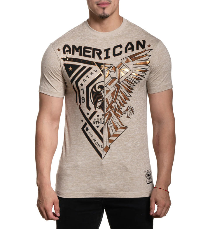 American Fighter Hayward Short Sleeve T-Shirt - Twill/Summer Sand