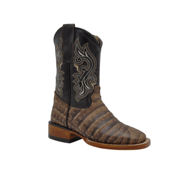 Gavel Kid's Bulldog Belly Brown Boot