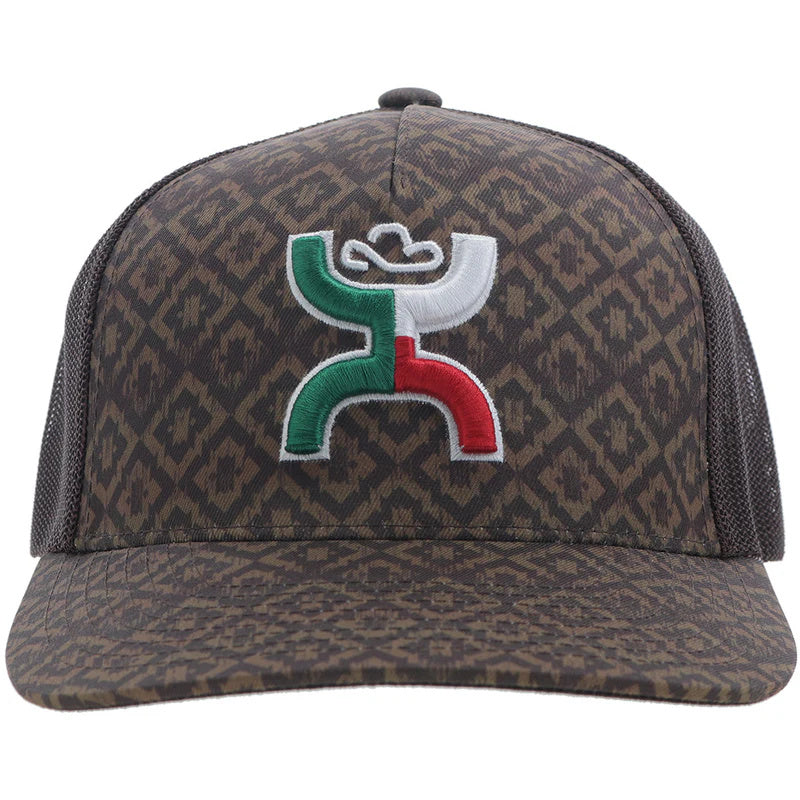 Hooey "Boquillas" Tan/Brown W/Red/White & Green Logo