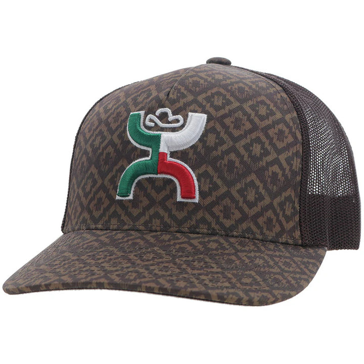 Hooey "Boquillas" Tan/Brown W/Red/White & Green Logo