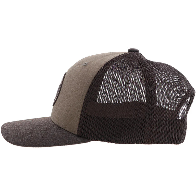 Hooey "Primo" Hat Brown W/Black/Cream Patch