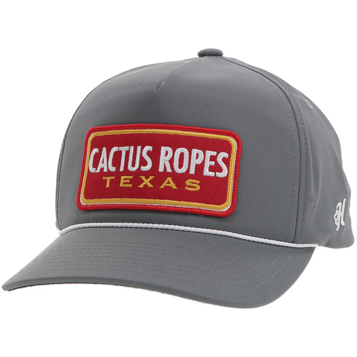 Hooey Cactus Ropes Grey W/ Red/White Patch