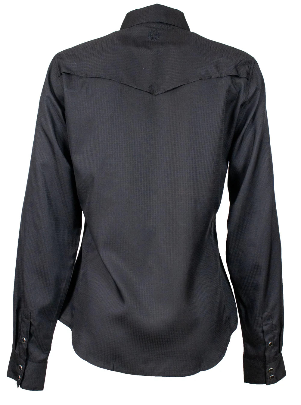 Hooey Women's Sol Ladies Black Long Sleeve Pearl Snap Shirt