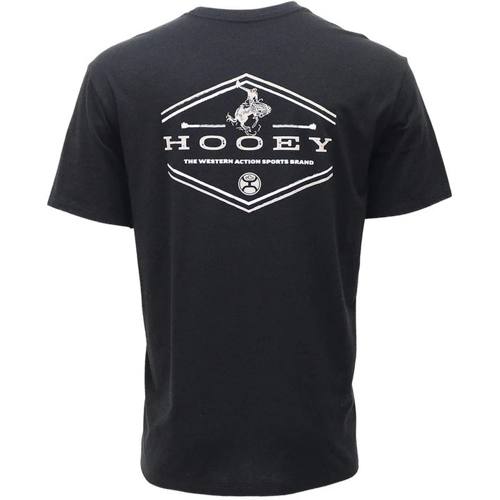 Hooey Men's Mountains Black T-shirt