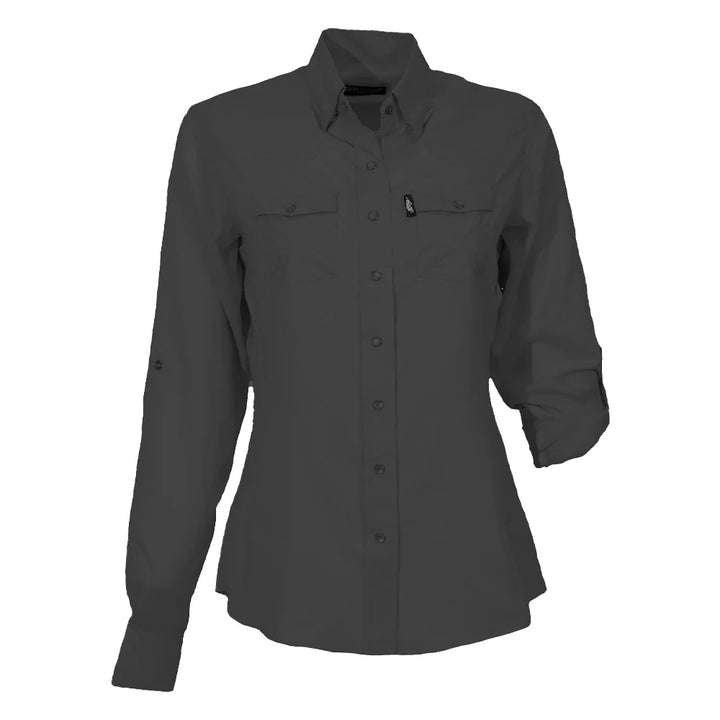 Hooey Women's Sol Ladies Black Long Sleeve Pearl Snap Shirt