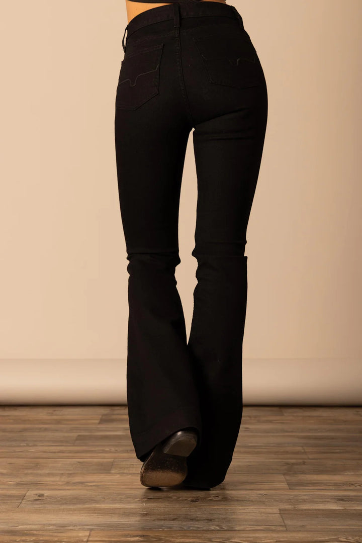 Kimes Ranch Womens Jennifer Black Jeans