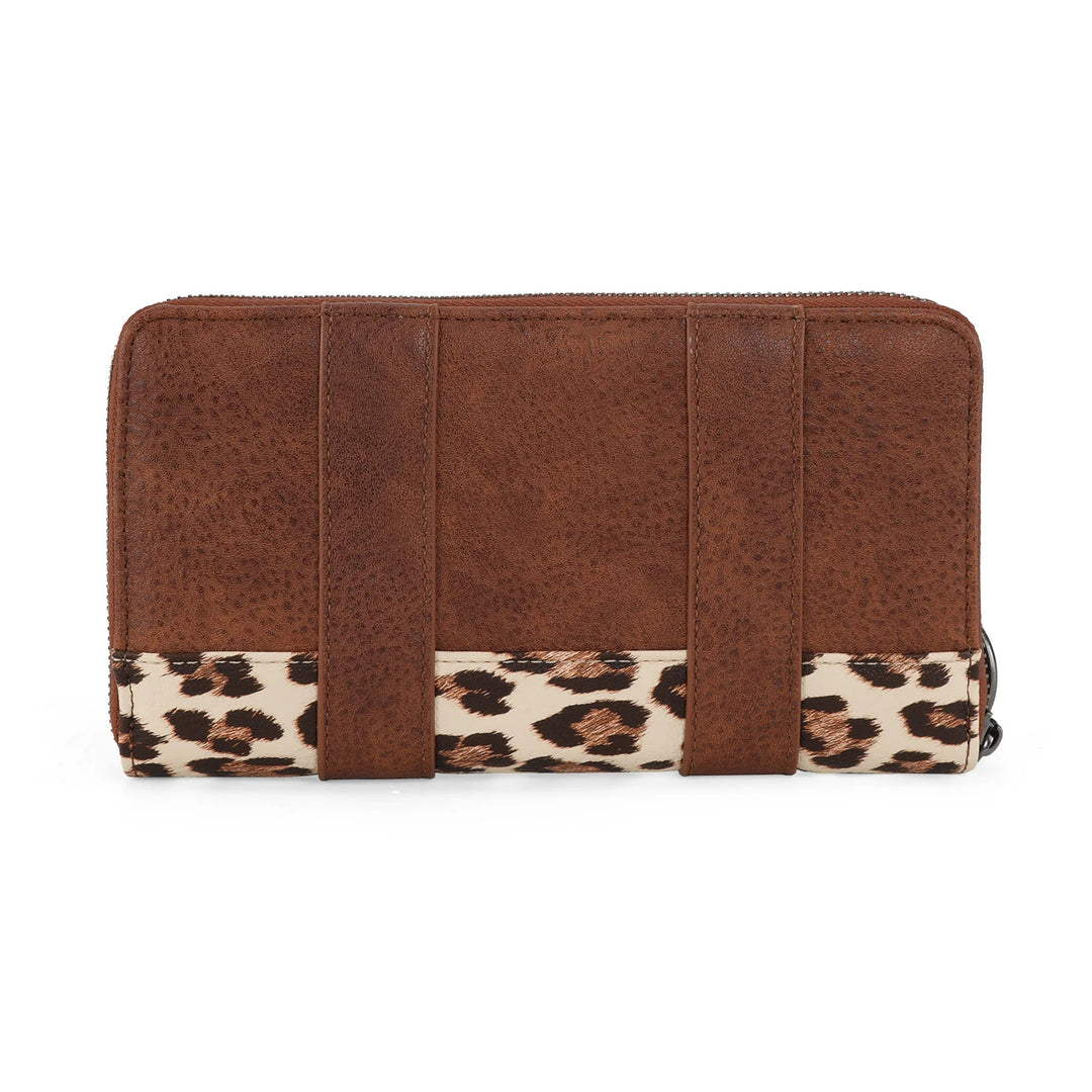 Wrangler Leopard Print Wallet
