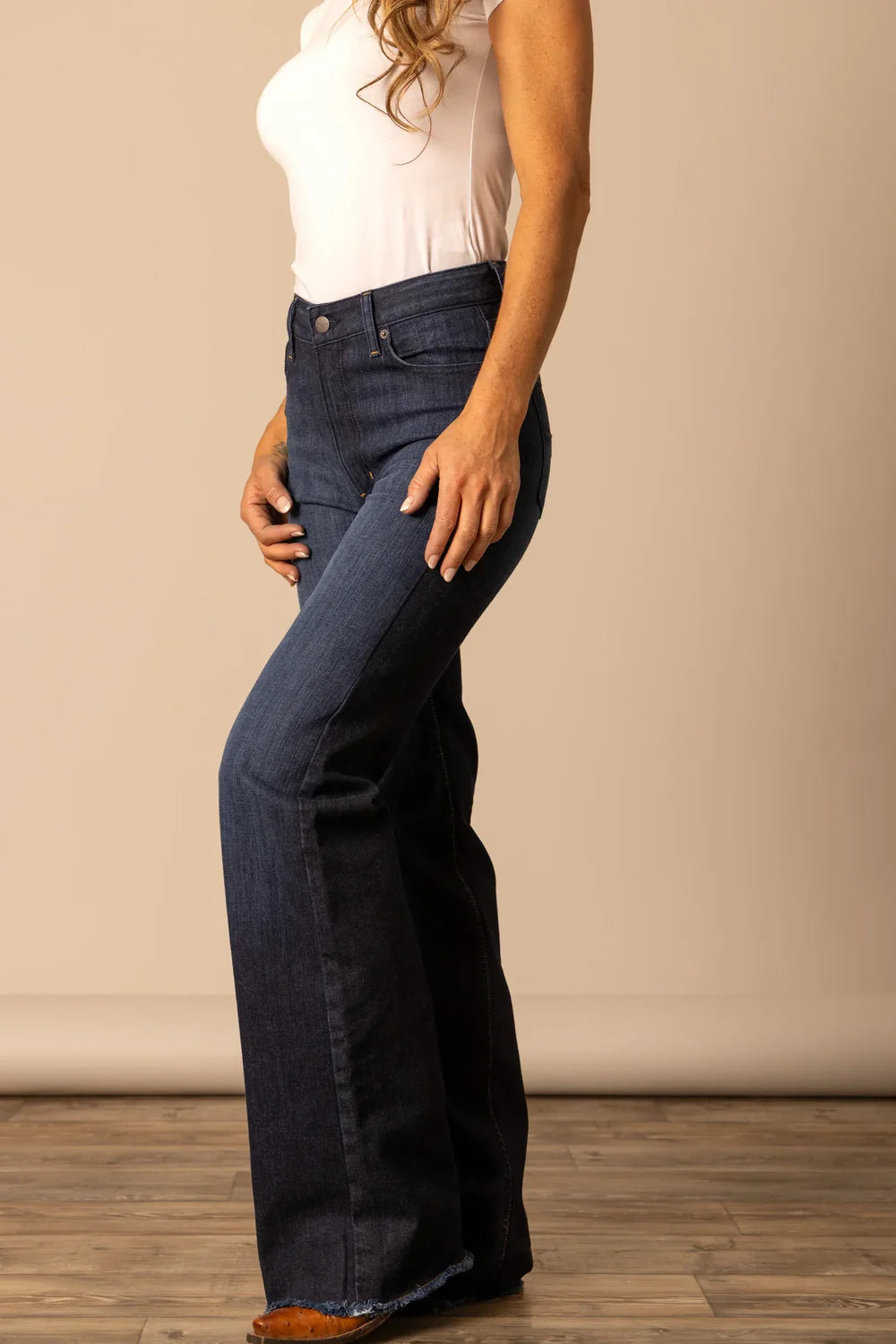 Kimes Ranch Womens Olivia Dark Wash Jeans