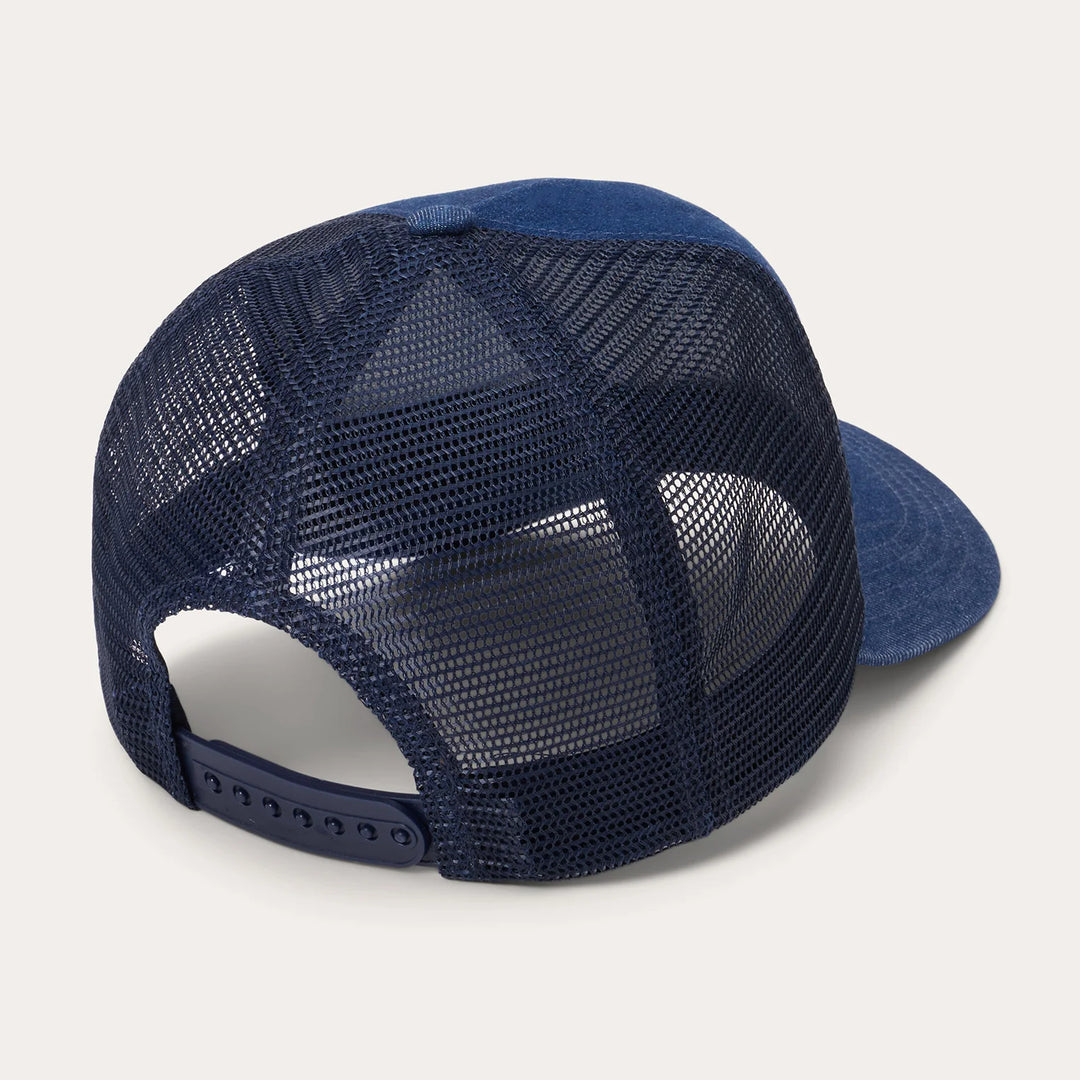 Stetson Dark Denim 1865 Patch Trucker Cap