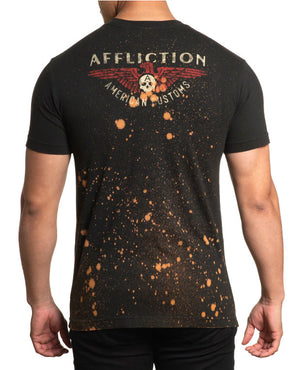 Affliction Richmond S/S T-Shirt Pebble Wash