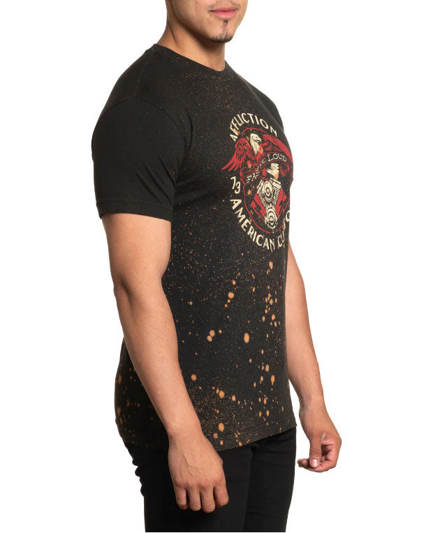 Affliction Richmond S/S T-Shirt Pebble Wash