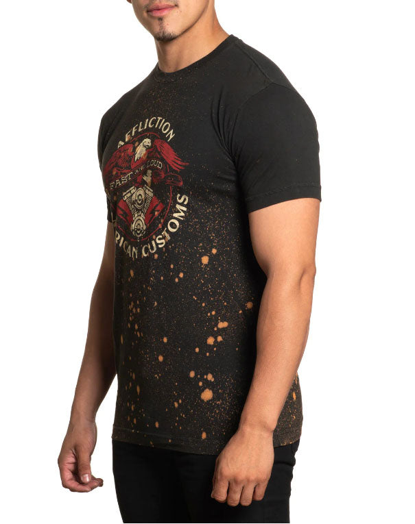 Affliction Richmond S/S T-Shirt Pebble Wash