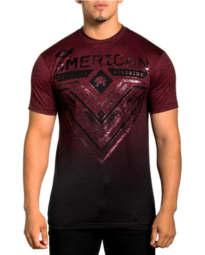American Fighter Crystal River T-Shirt Red/Black