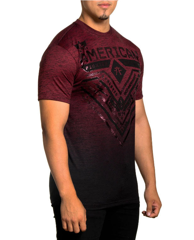 American Fighter Crystal River T-Shirt Red/Black