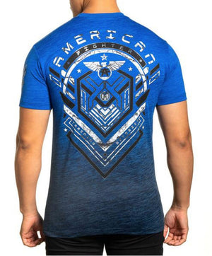 American Fighter LongRun T-Shirt Ink Blue