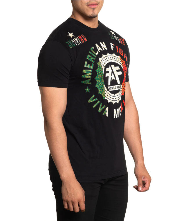 American Fighter Viva Mexico T-Shirt Black