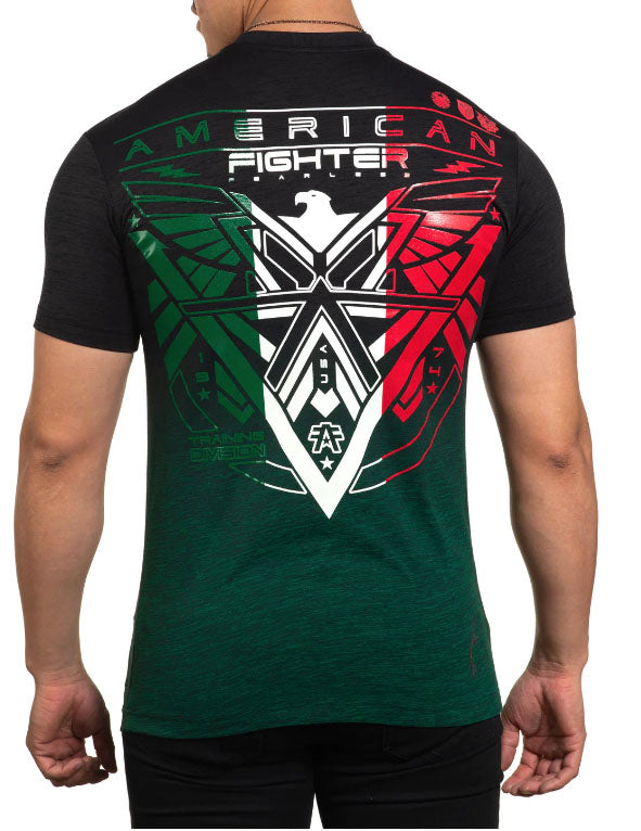 American Fighter Andrews T-Shirt Black/Kelly Green