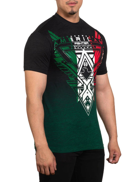 American Fighter Andrews T-Shirt Black/Kelly Green