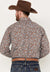 Roper Men's Amarillo Allover Print Copper Spring Paisley Long Snap Shirt