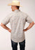 Roper Men's Short Sleeve Amarillo Allover Print Dot Paisley Snap Shirt