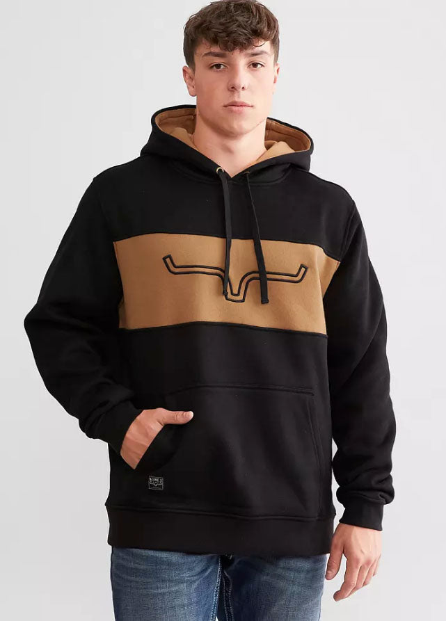 Kimes Ranch Men's Ripon Hood Black Hoodie