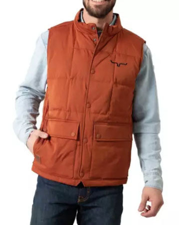 Kimes Ranch Men's Dakota Vest Rustic Brown – Gavel Western Wear