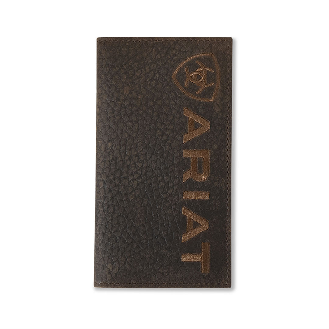 Ariat Rodeo Bull Hide Ariat Embroidered Wallet