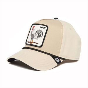 Goorin Bros Rooster 100 Creme Trucker Hat