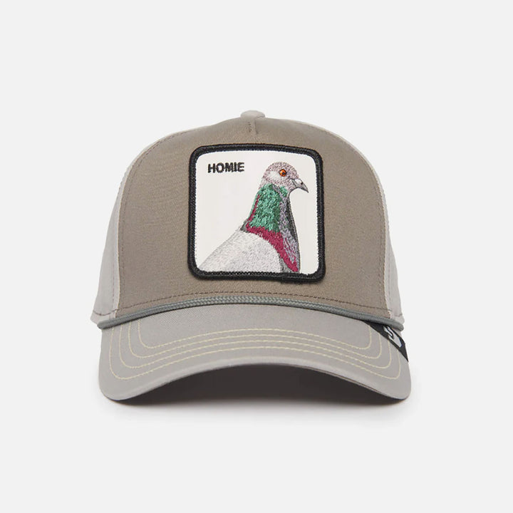 Goorin Bros Pigeon 100 Grey Trucker Hat