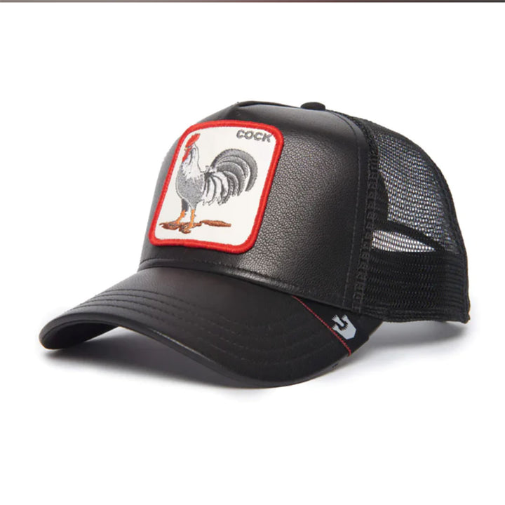 Goorin Bros cock Will Prevail Black  Trucker Hat