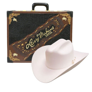 Larry Mahan 1000X Imperial Genuine Mink Belly Cowboy Hat