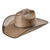 Justin Bent Rail Buck Up Straw Cowboy Hat