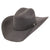Justin 3X Denton Smoke Wool Felt Western Hat