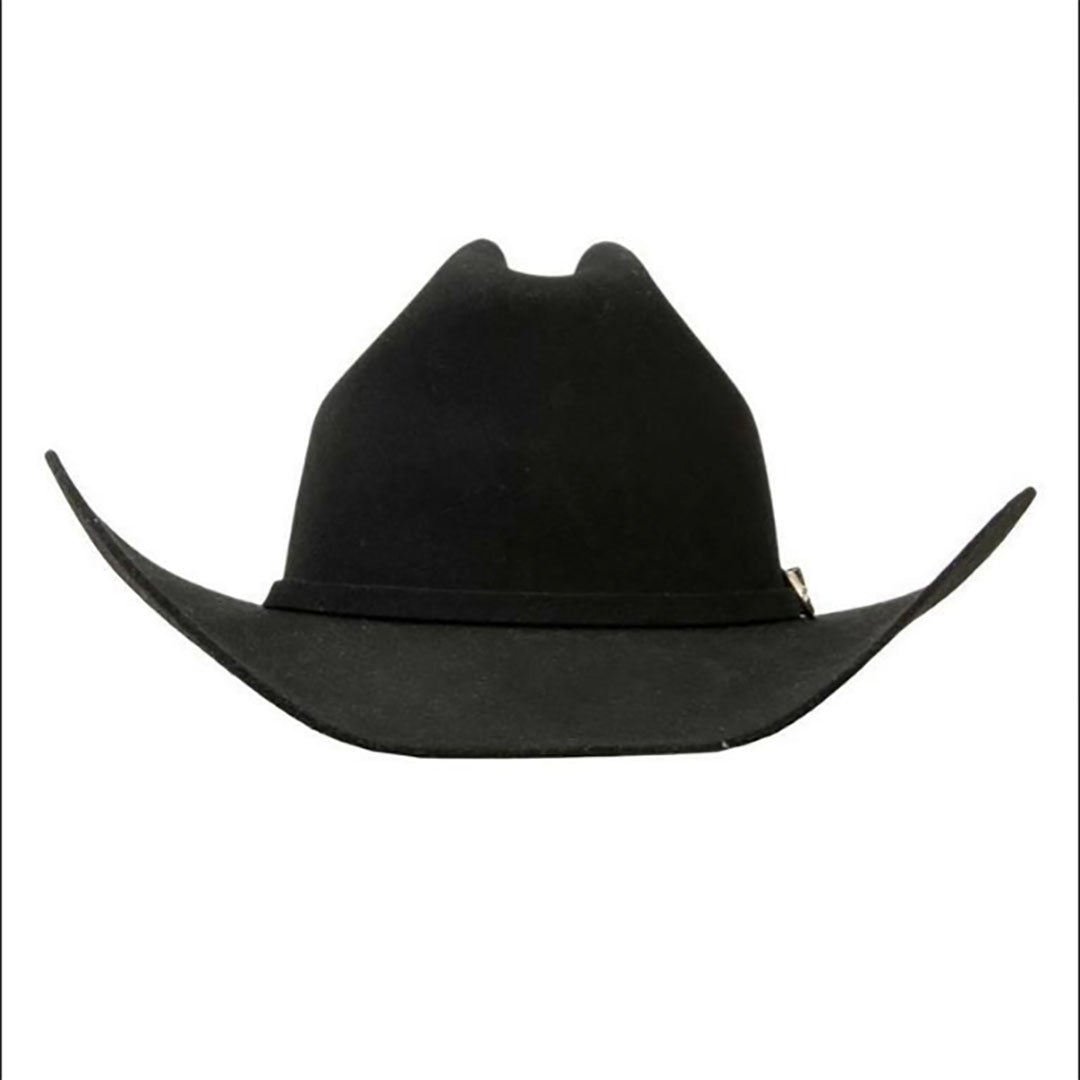 Justin 3X Riata XL Black Wool Felt Western Hat - Gavel Western Wear