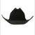 Justin 3X Riata XL Black Wool Felt Western Hat