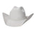 Justin 3X Riata XL Platinum Wool Felt Western Hat