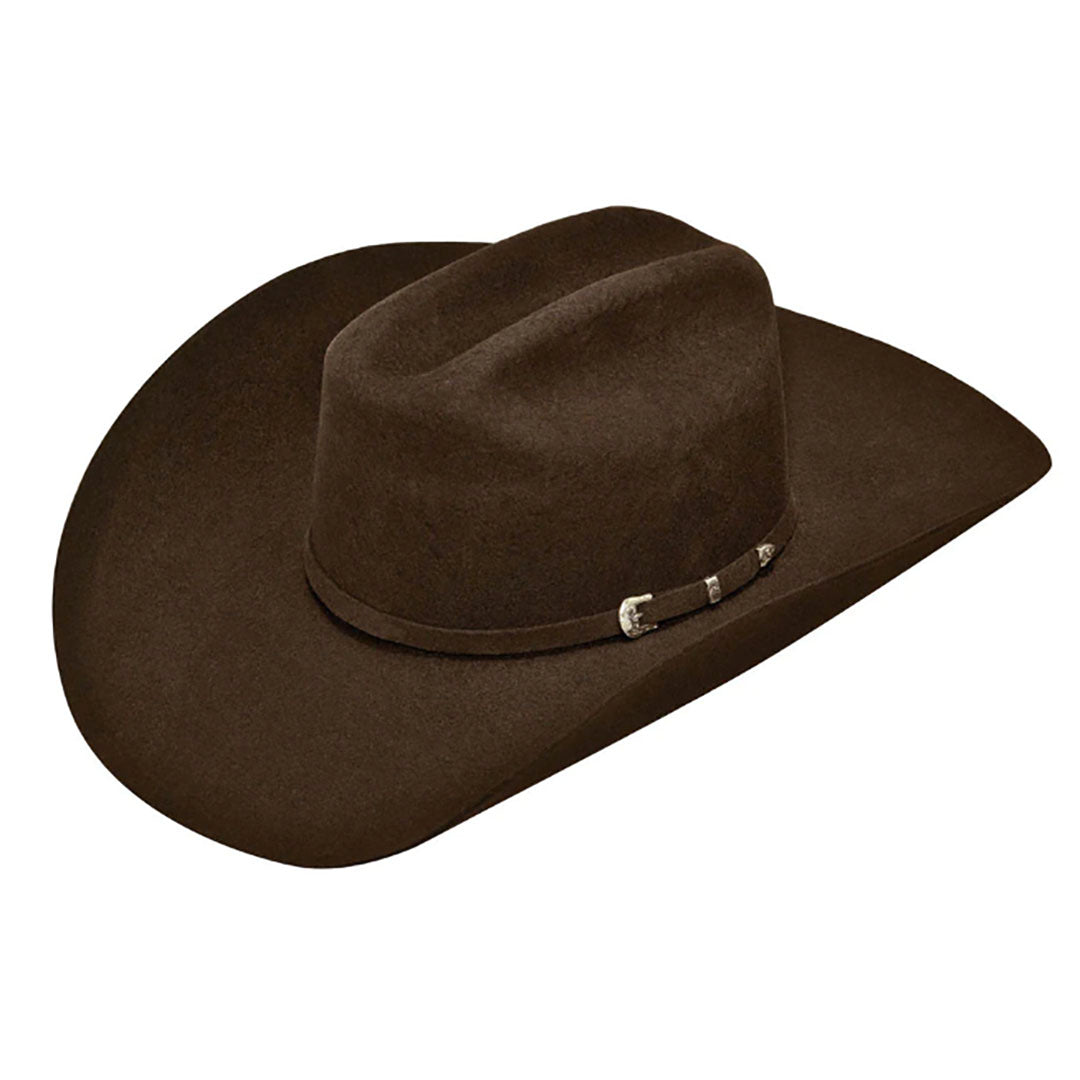 Ariat 2X Brown Wool Cowboy Hat