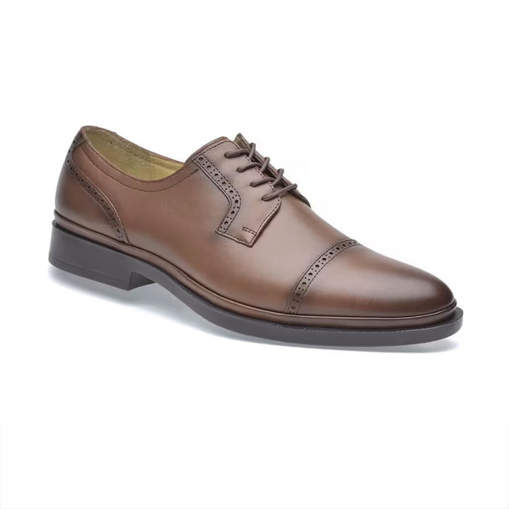 Gavel Eric Lambskin Brown Leather Shoes