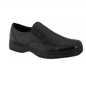 Gavel Jose Lambskin Black Leather Shoes