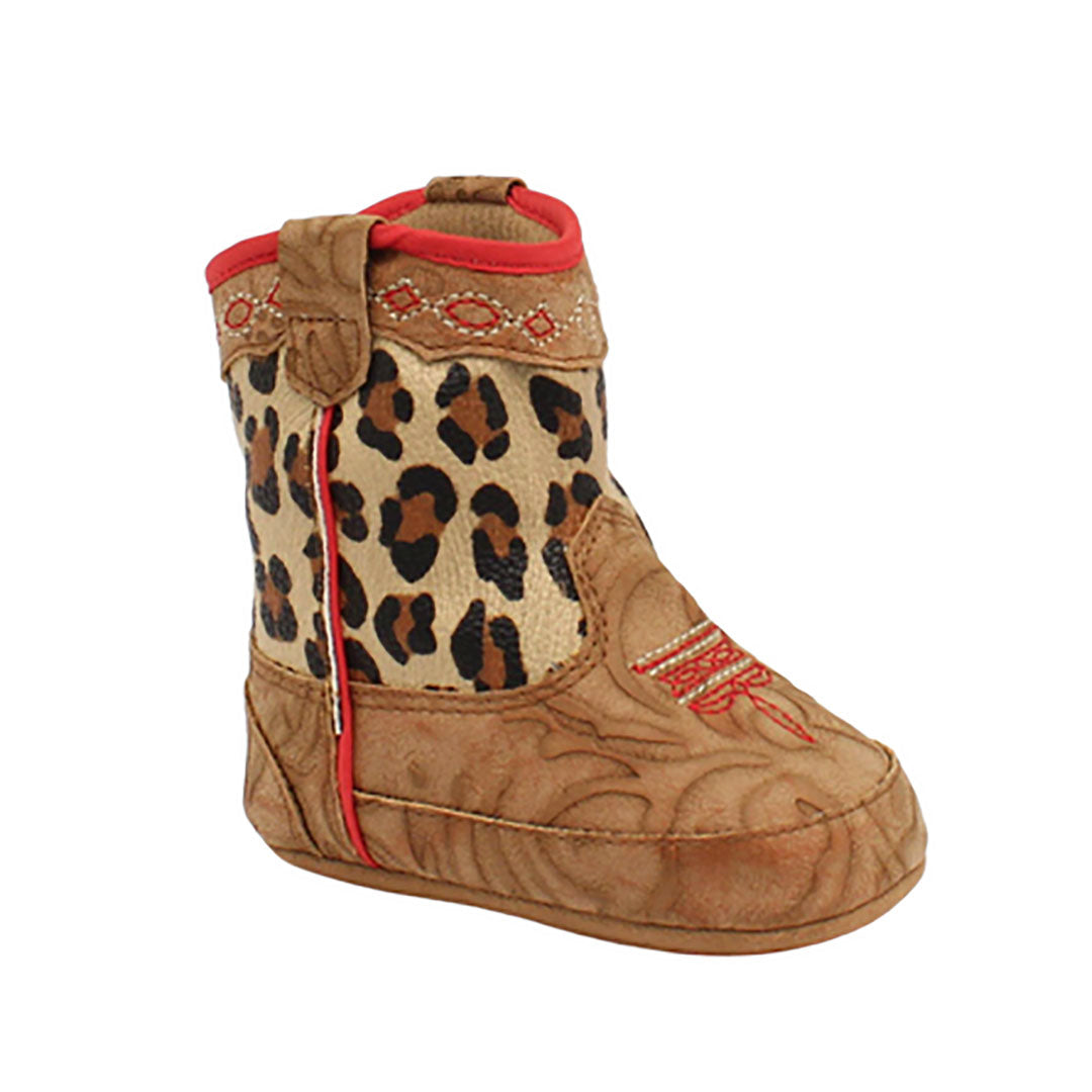 Twister Avery Baby Bucker Tan Booties