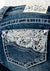 Grace in LA Border Western Modify Embroidery Bootcut Jeans