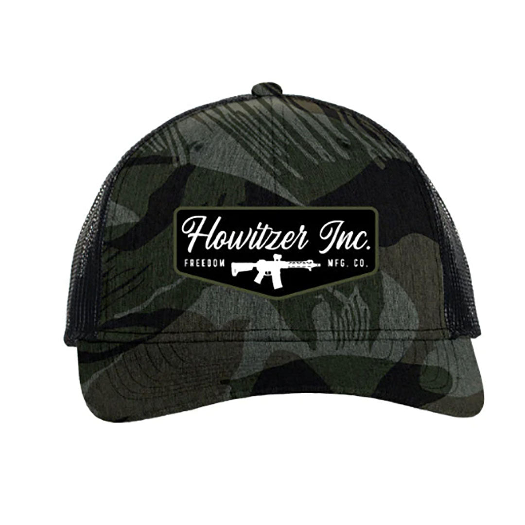 Howitzer Inc Trucker Hat - Heather Grey Multi