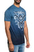 American Fighter Carrington Short Sleeve Tee T-Shirt - Blue Horizon/Ensign Blue