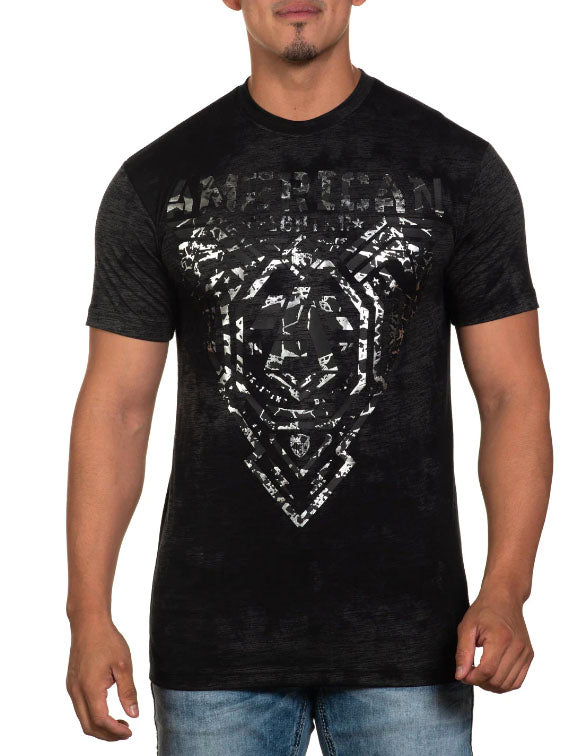 American Fighter Courtland Short Sleeve Tee T-Shirt - Black Mass