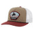 Hooey Cavvy Tan/White with Blue/Rust/White Patch Cap