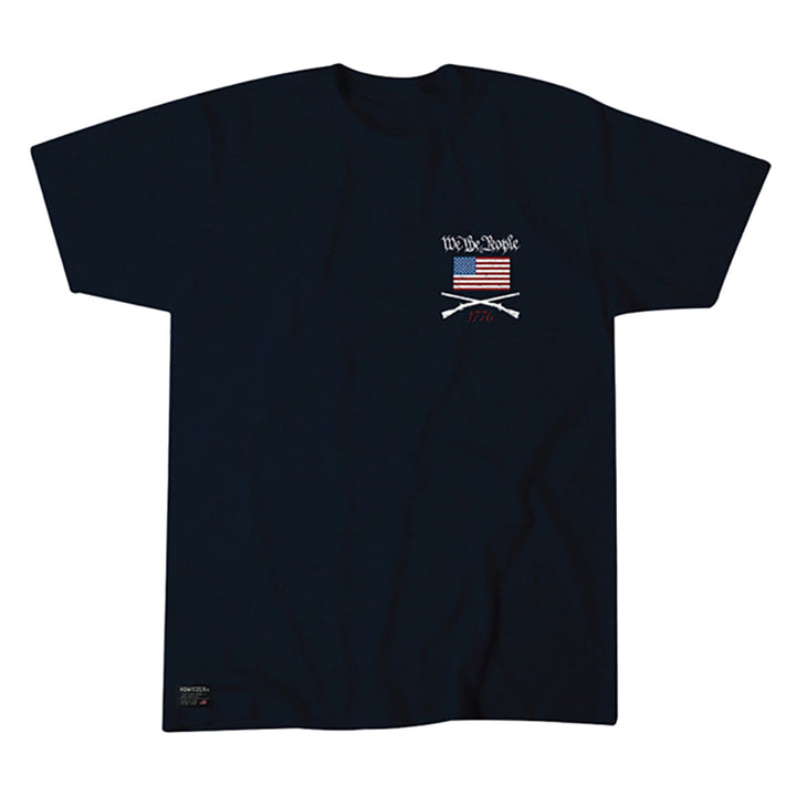 Howitzer Nation Under God Short Sleeve Tee Abyss Blue Shirt