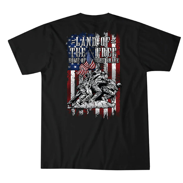 Howitzer Land Of Short Sleeve Tee Black Shirt