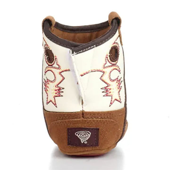 Twister Trace Baby Bucker Tan Booties