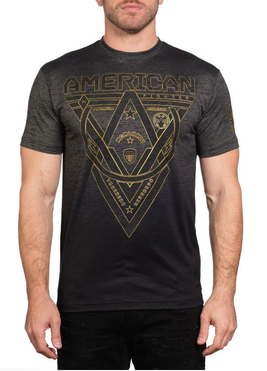 American Fighter Baldridge Short Sleeve Tee T-Shirt - Black Mass