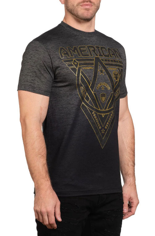 American Fighter Baldridge Short Sleeve Tee T-Shirt - Black Mass